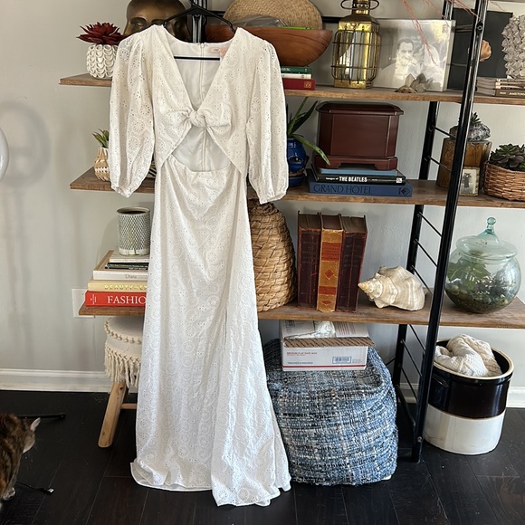 Hutch Eyelet Maci Dress - Picture 14 of 15